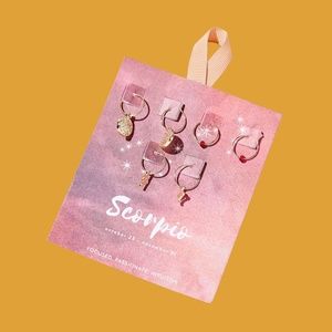 Urban Outfitters Scorpio Zodiac Charm Hoop Set